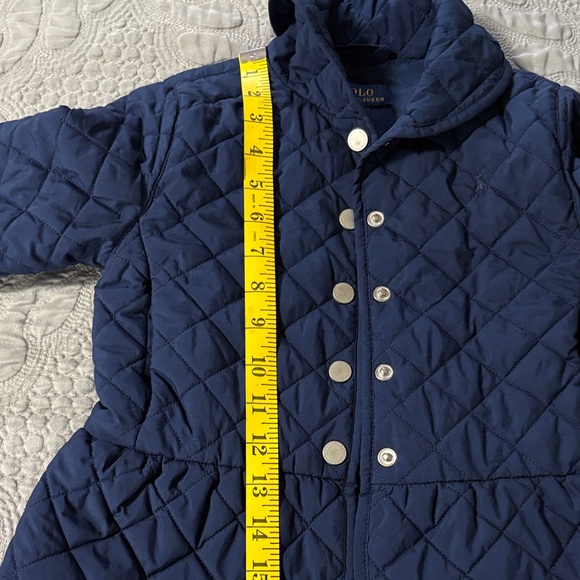 Polo Ralph Lauren Kids Navy Blue Quilted Preppy Puffer Jacket Size 6 - Picture 11 of 14